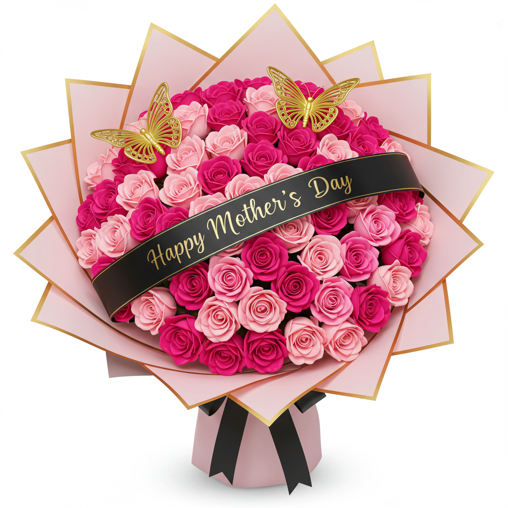 Pink Harmony Mother’s Day Bouquet