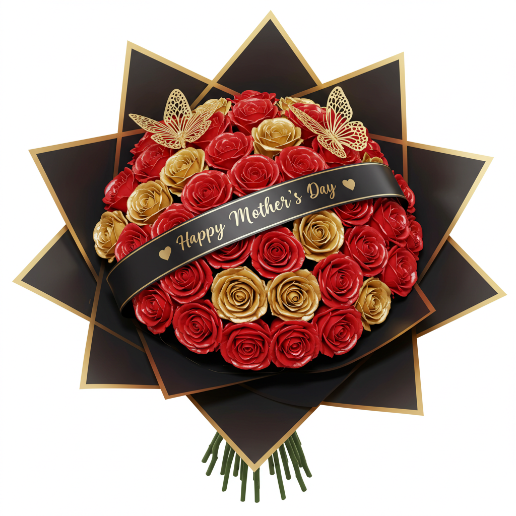 Golden Love Mother’s Day Bouquet