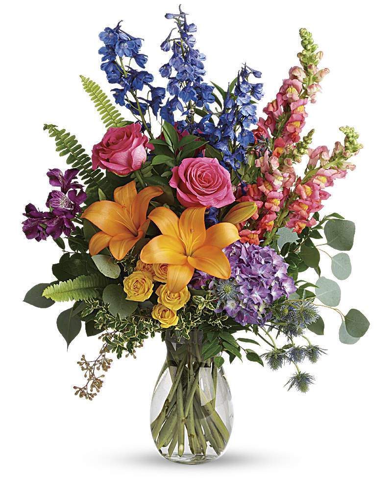 Colors Of The Rainbow Bouquet - Excellent Florists