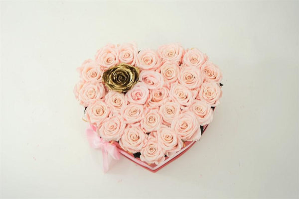 Heart Light Pink - Excellent Florists 