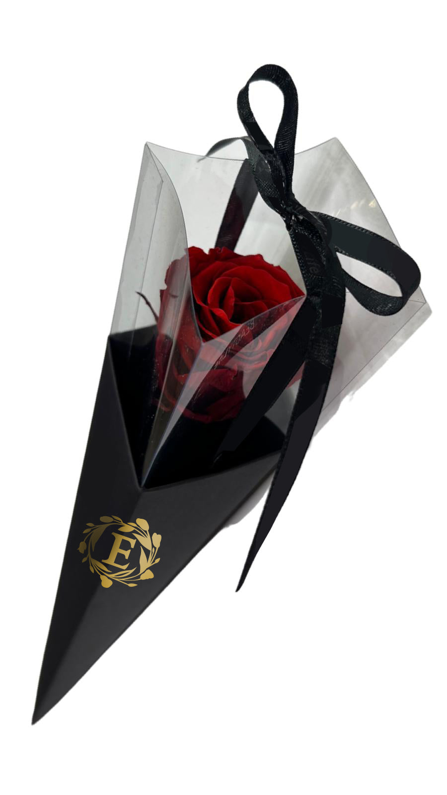 Eternal Single Rose and Stem