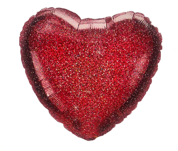 Glitter heart balloon