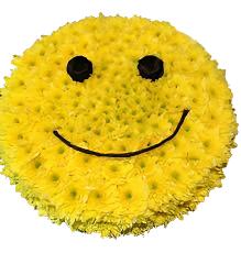 Happy Face 1 natural flowers