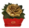 Golden preserved rose