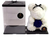 White Rose Teddy Bear Gift Box  14" PROMOTION