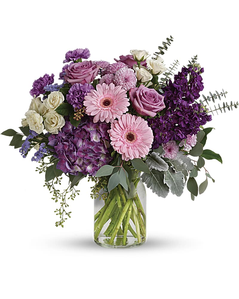 Magnificent Mauves Bouquet - Excellent Florists