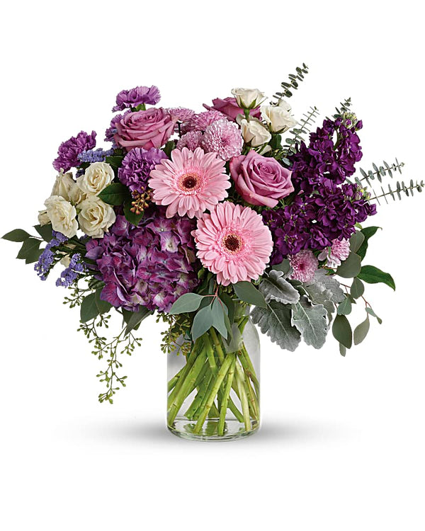 Magnificent Mauves Bouquet - Excellent Florists