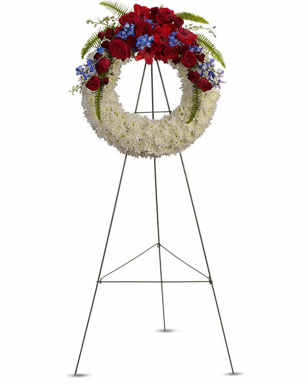 Reflections of Glory Wreath - Excellent Florists