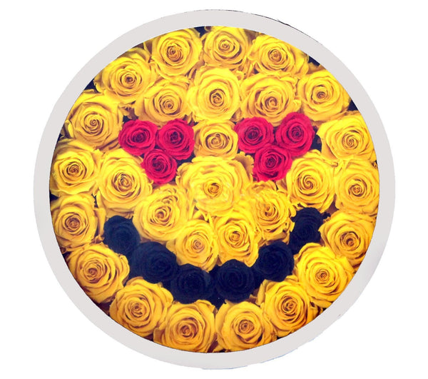 Happy Face 2 natural flowers