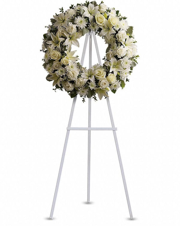 Serenity Wreath - Excellent Florists 