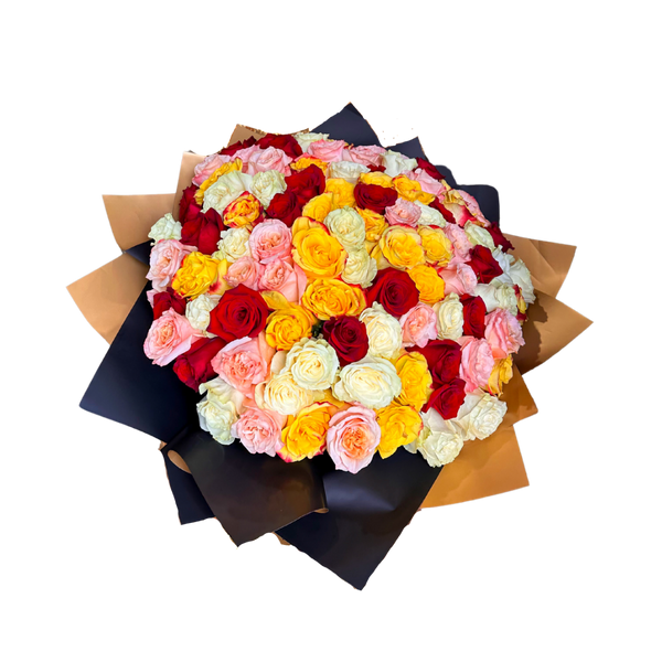 Ramo Buchón Multicolor - 300 rosas