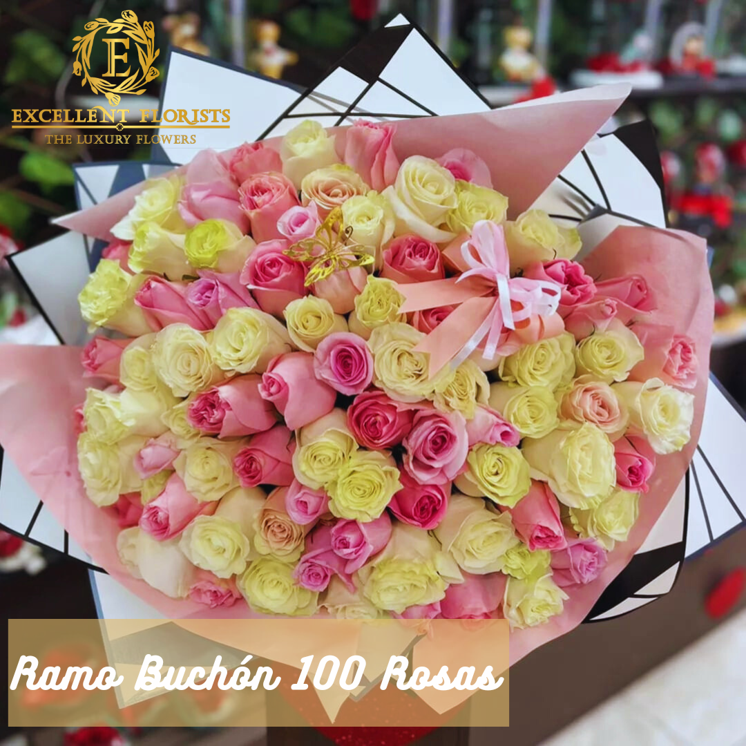 Ramo Buchón - 100 Rosas