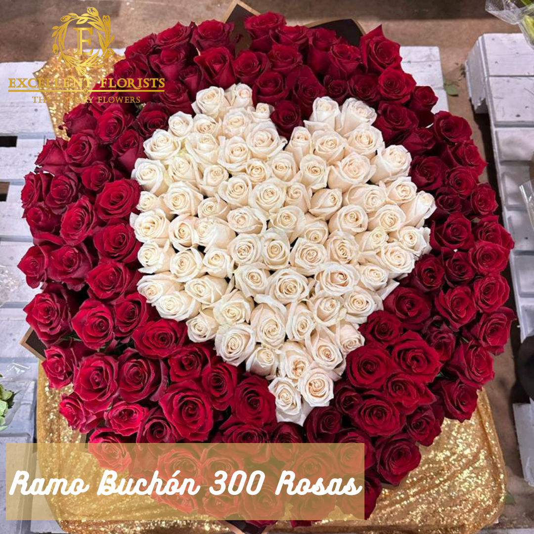 Ramo Buchón - 300 Rosas