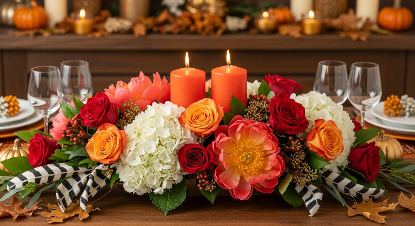 Kit Floral – Camino de Mesa Thanksgiving | Excellent Florists