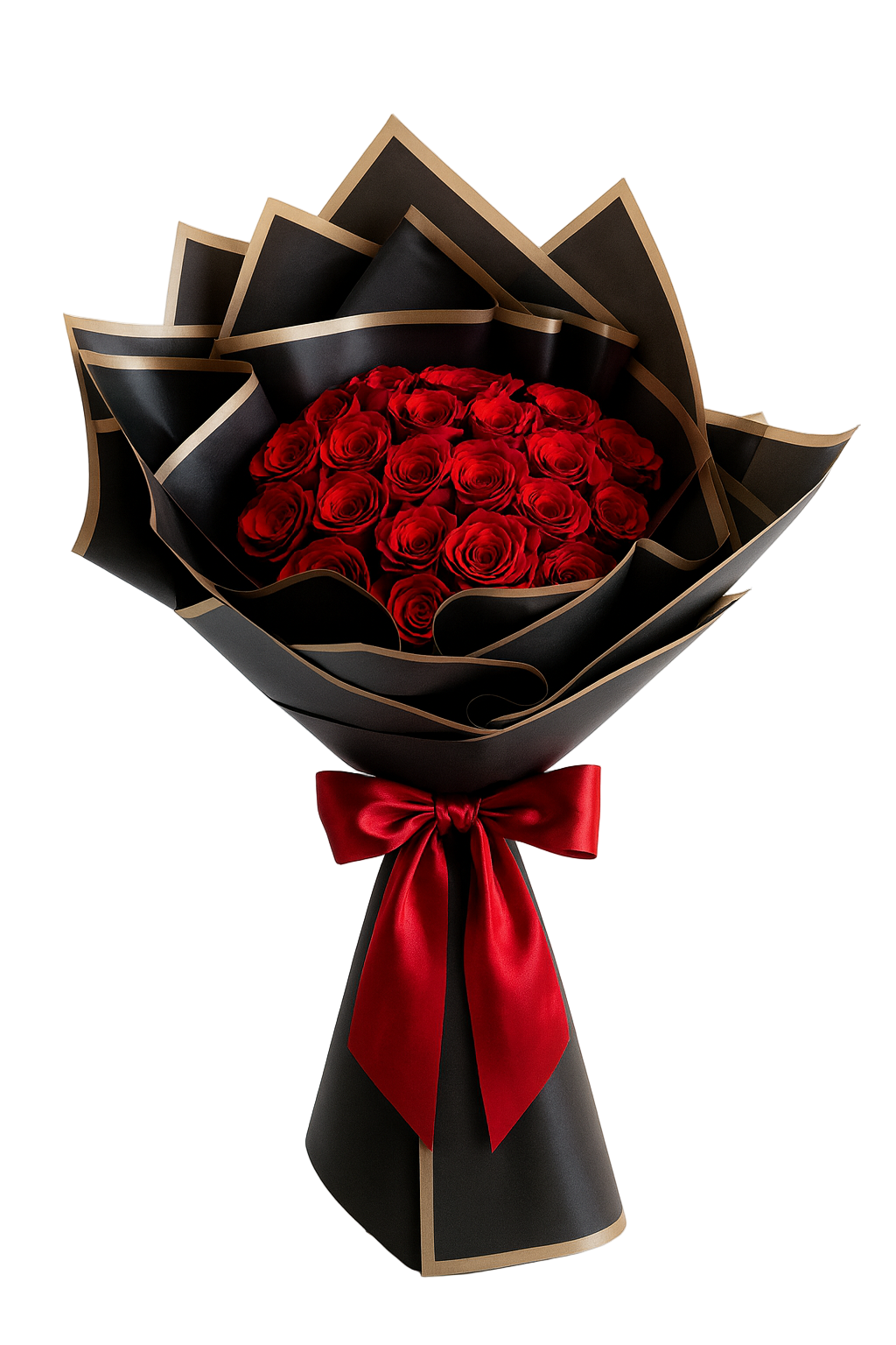 Luxury Rose Bouquet Red 