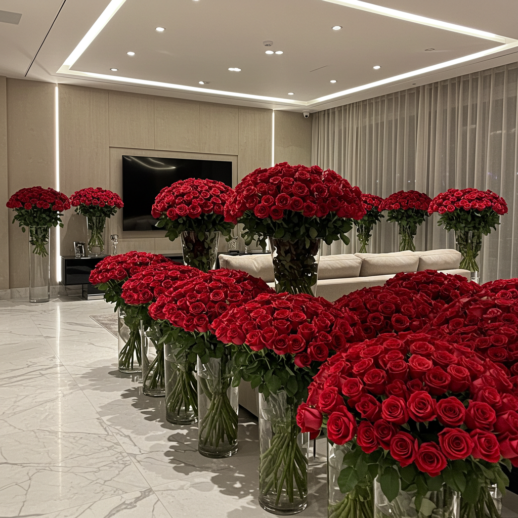 2000 Reasons to Say I Love You – Luxury Floral Art