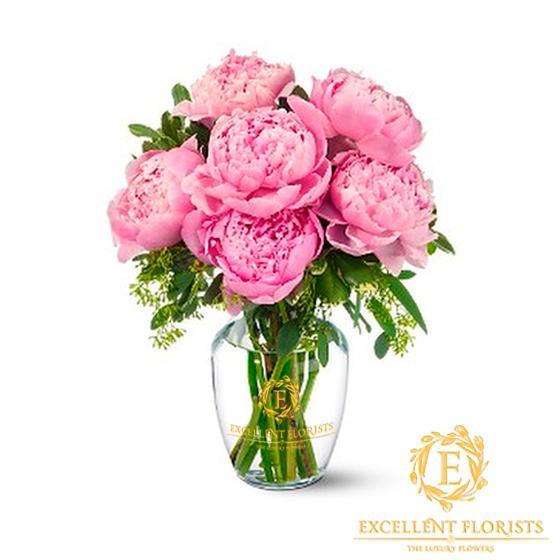 Pink Peonies - Excellent Florists 