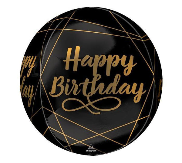 Elegant Birthday ORBZ Balloon