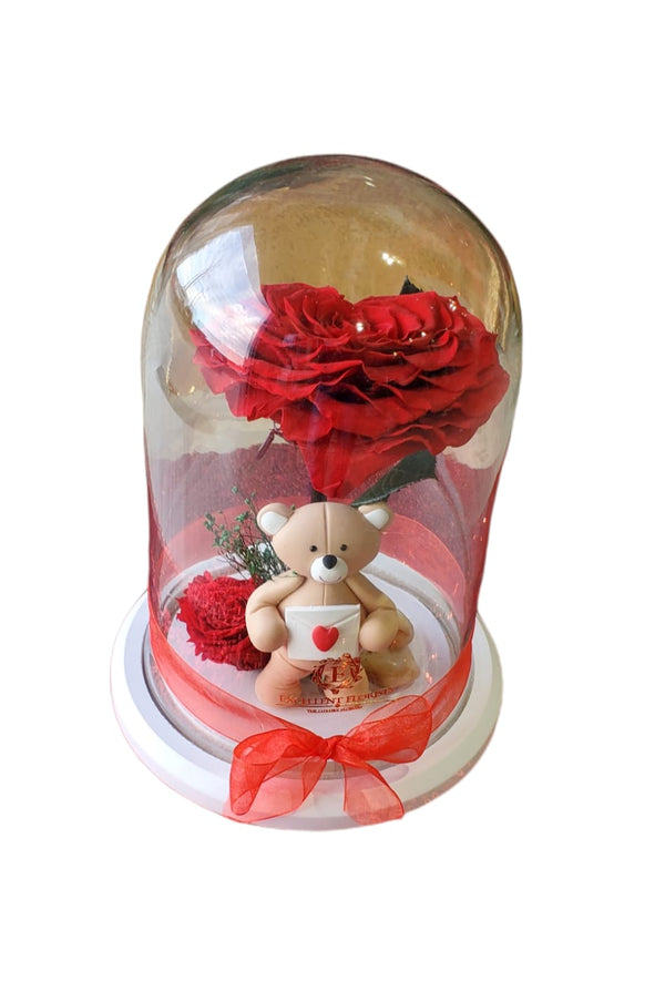 Enchanted Rose & Teddy Bear Enchanted Rose & Teddy Bear