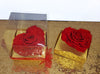 Red Heart in a Box  Preserved Rose