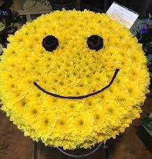 Happy Face 1 MEDIUM size natural flowers