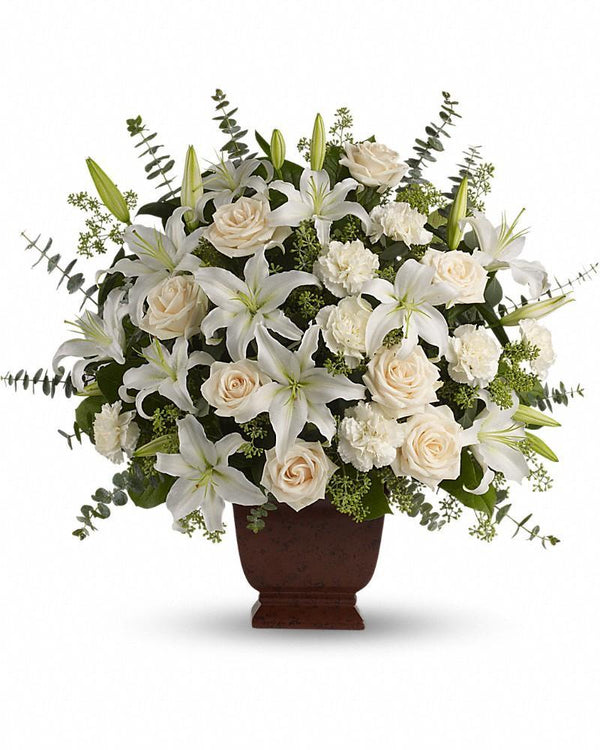 Loving Lilies and Roses Bouquet - Excellent Florists 