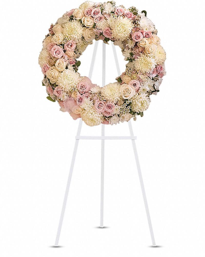 Peace Eternal Wreath - Excellent Florists 