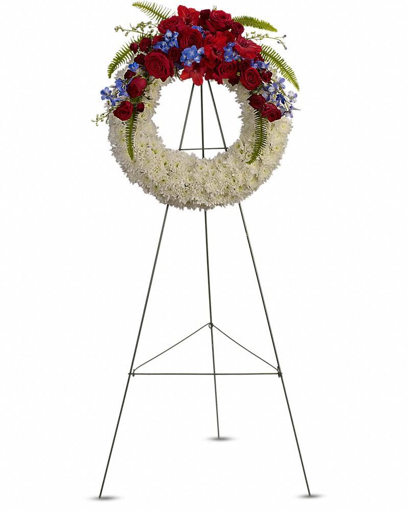 Reflections of Glory Wreath - Excellent Florists 