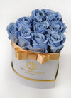 Petit Heart Mini Roses Turquoise