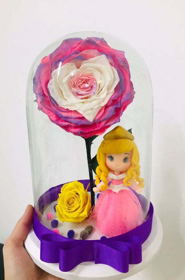 Princess and Rose in a Dome