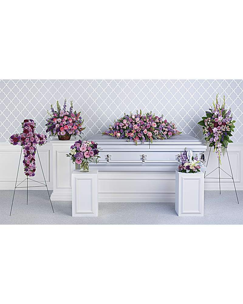 Lavender Tribute Collection - Excellent Florists 